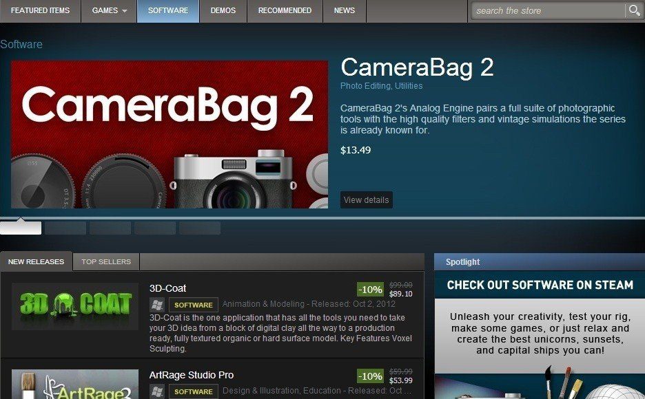 Read more about the article Steam Now Markets Development Software
