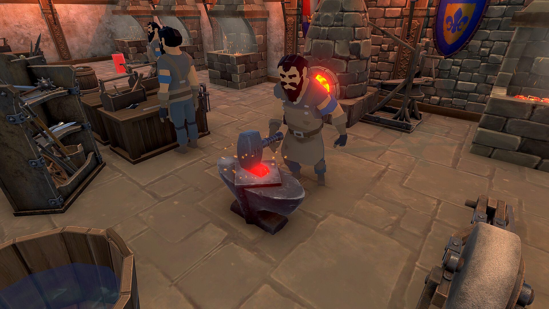 You are currently viewing Blacksmith Master leaves early access November 19 with master workers and siege machines
