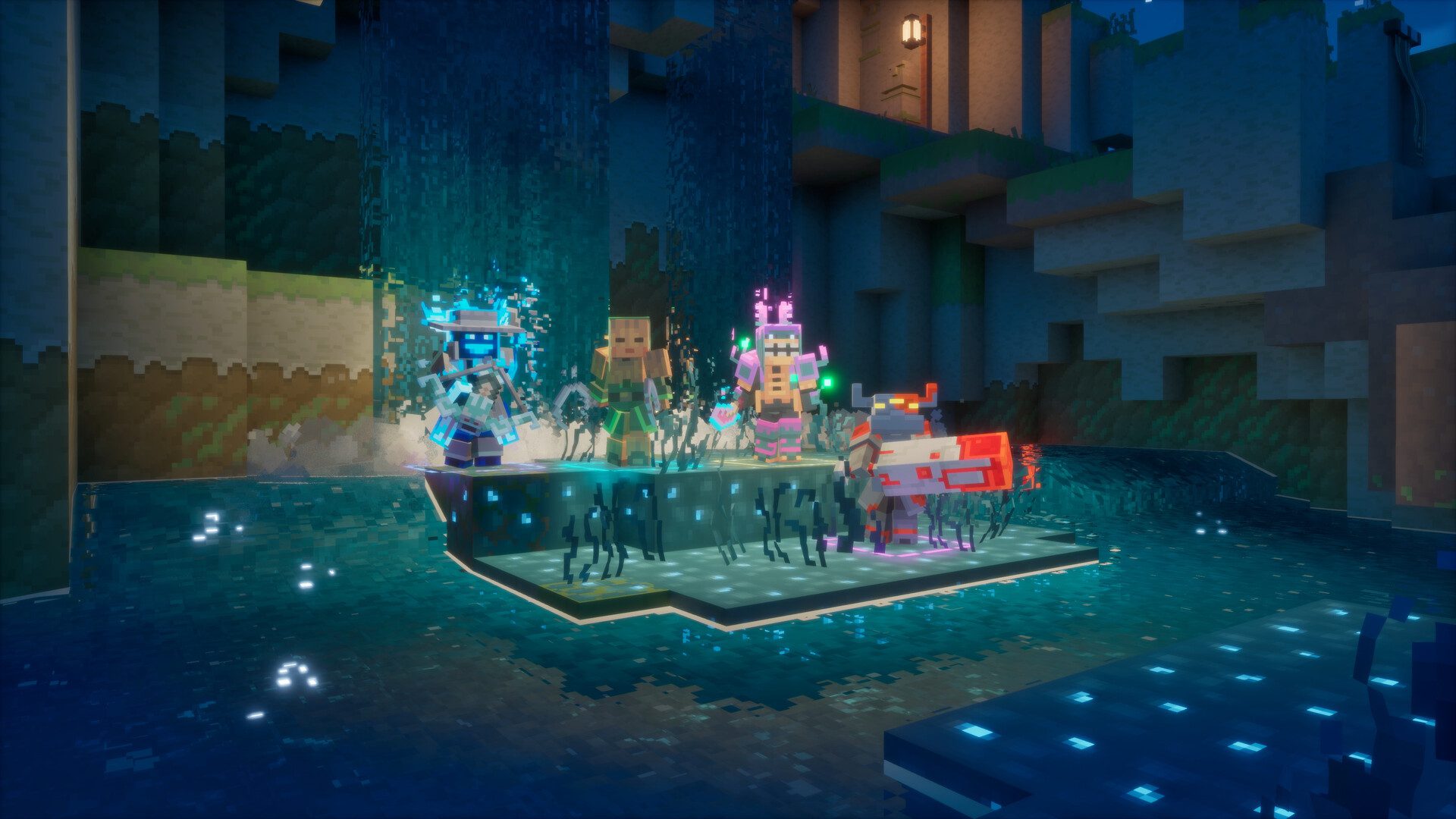 You are currently viewing Minecraft Dungeons II is out, and four players can mix couch and online co-op