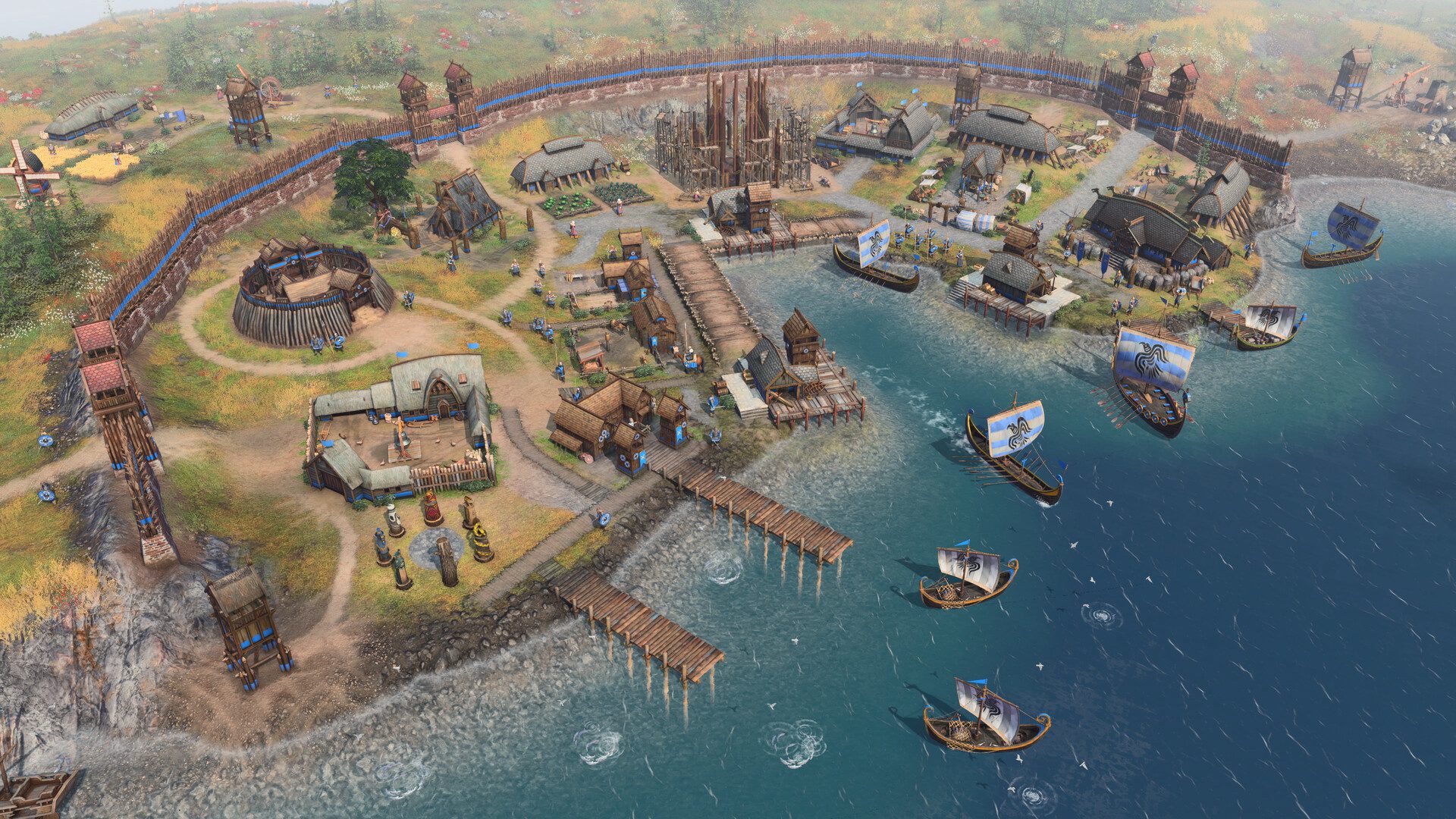 You are currently viewing Age of Empires IV adds the Scots and Vikings in Raiders of the North, out now