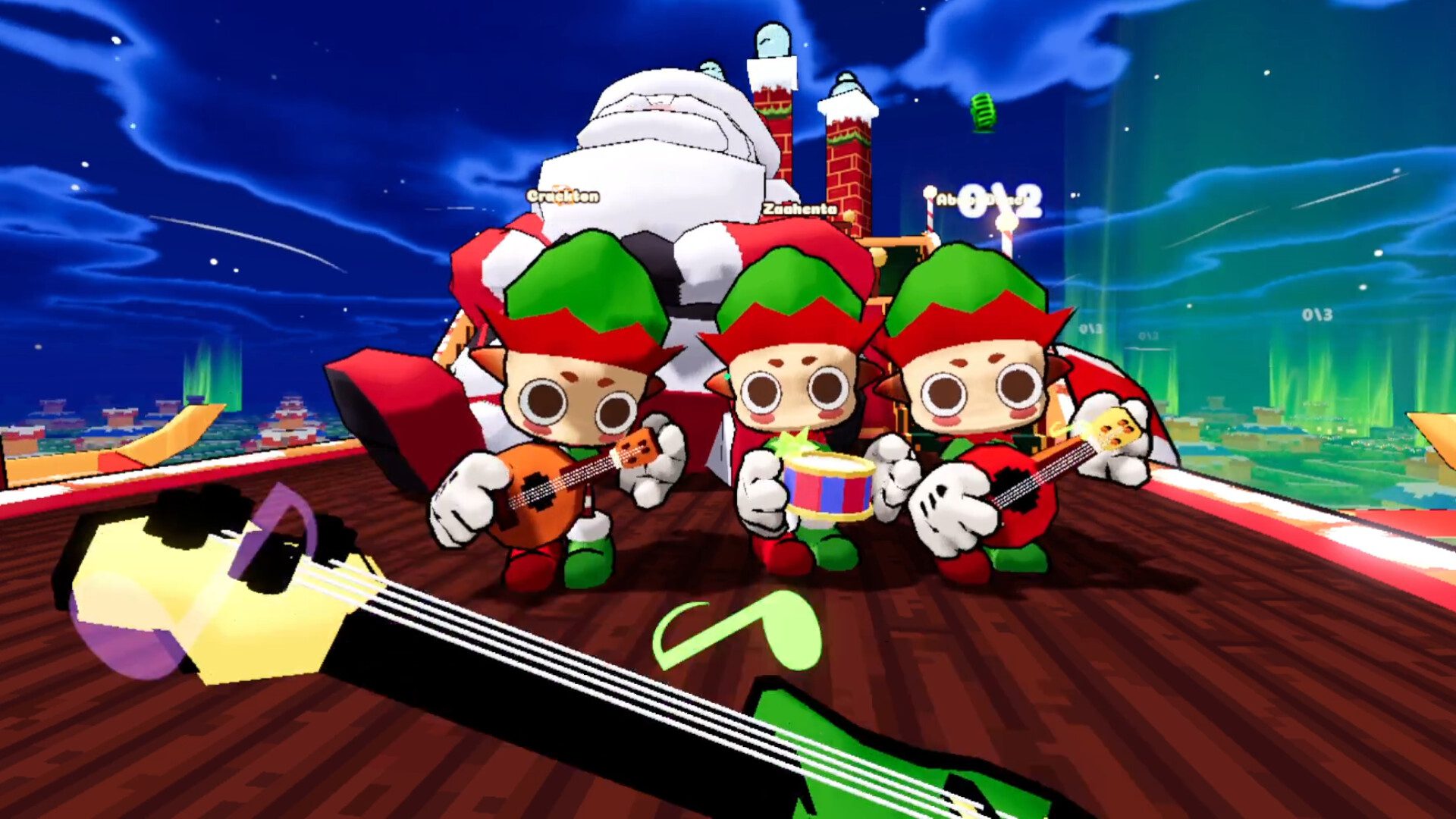 You are currently viewing Christmasing Around puts up to eight elves on Santa’s burning sleigh in December