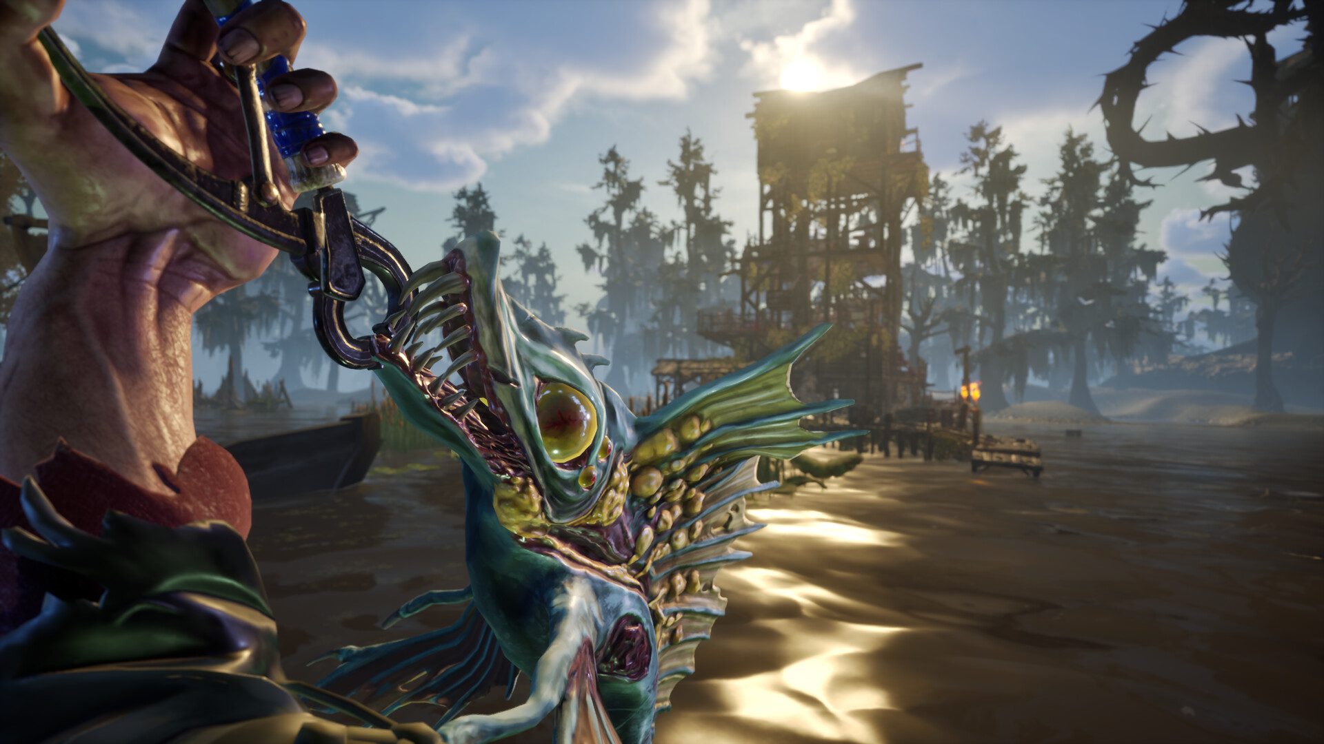 You are currently viewing DREADMOOR, a first-person fishing survival game with mutant catch, enters Early Access November 9